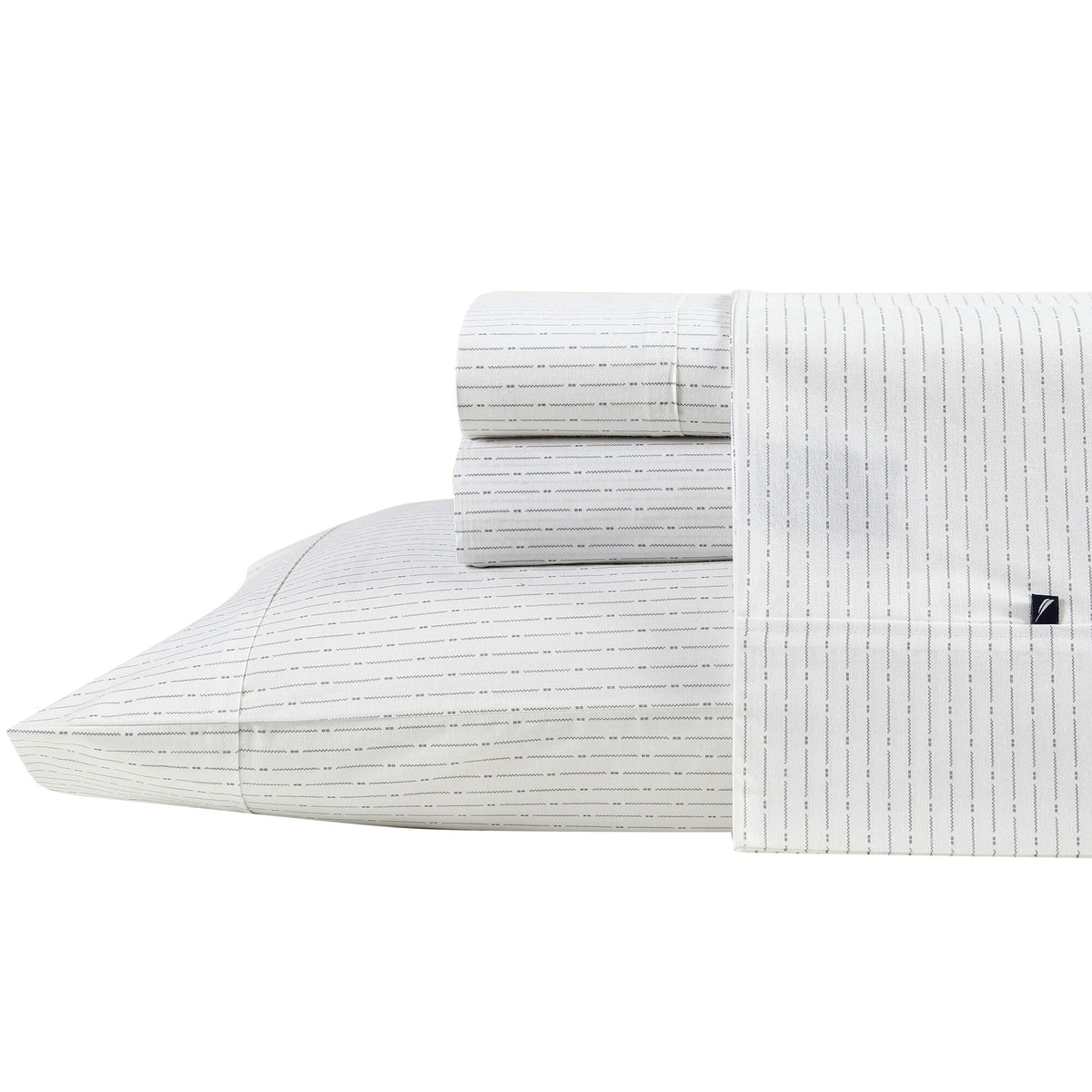 Nautica Buoy Line Grey Sheet Set Multi
