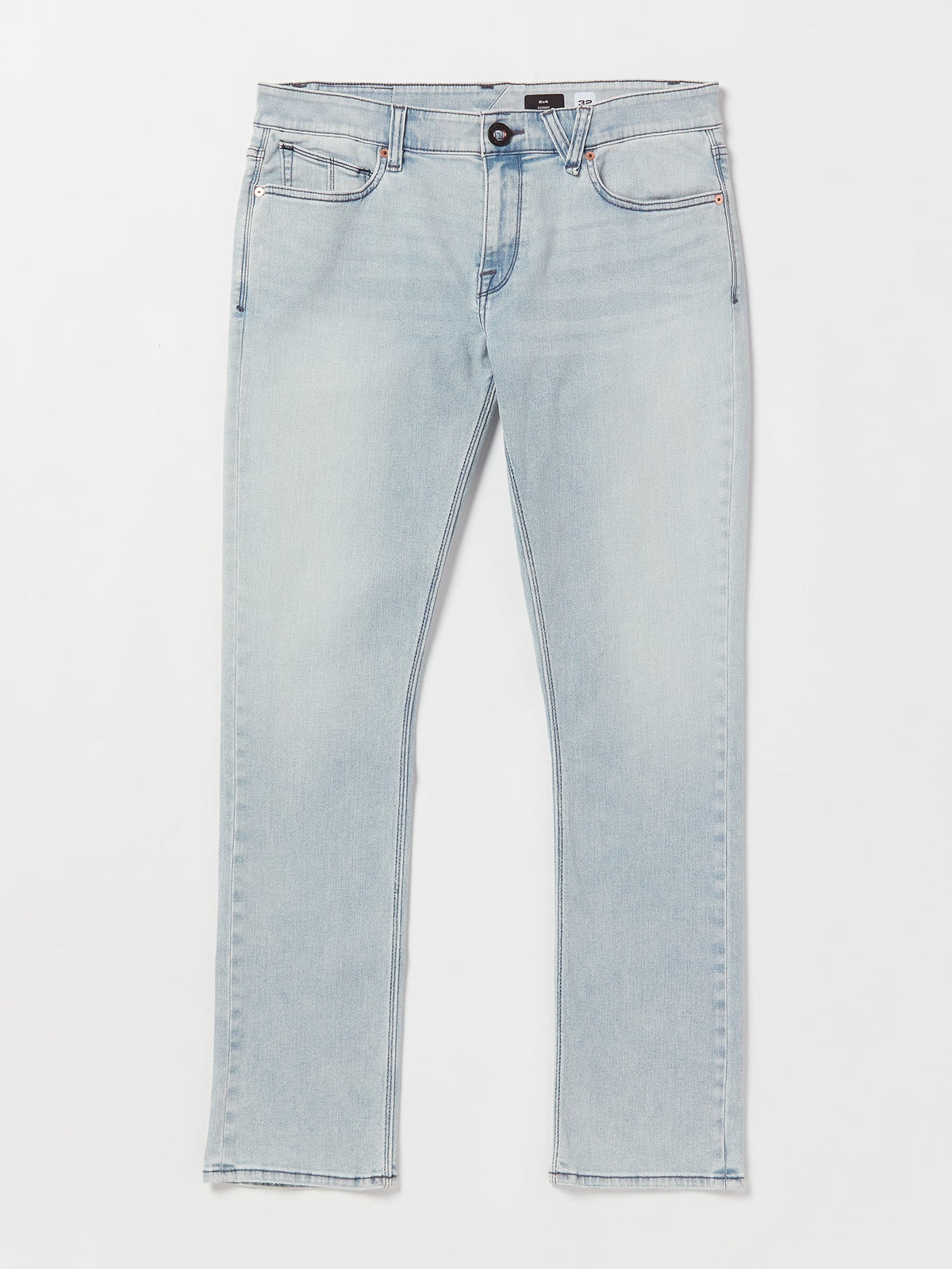Volcom 2X4 Denim Men's Pants Powder Blue