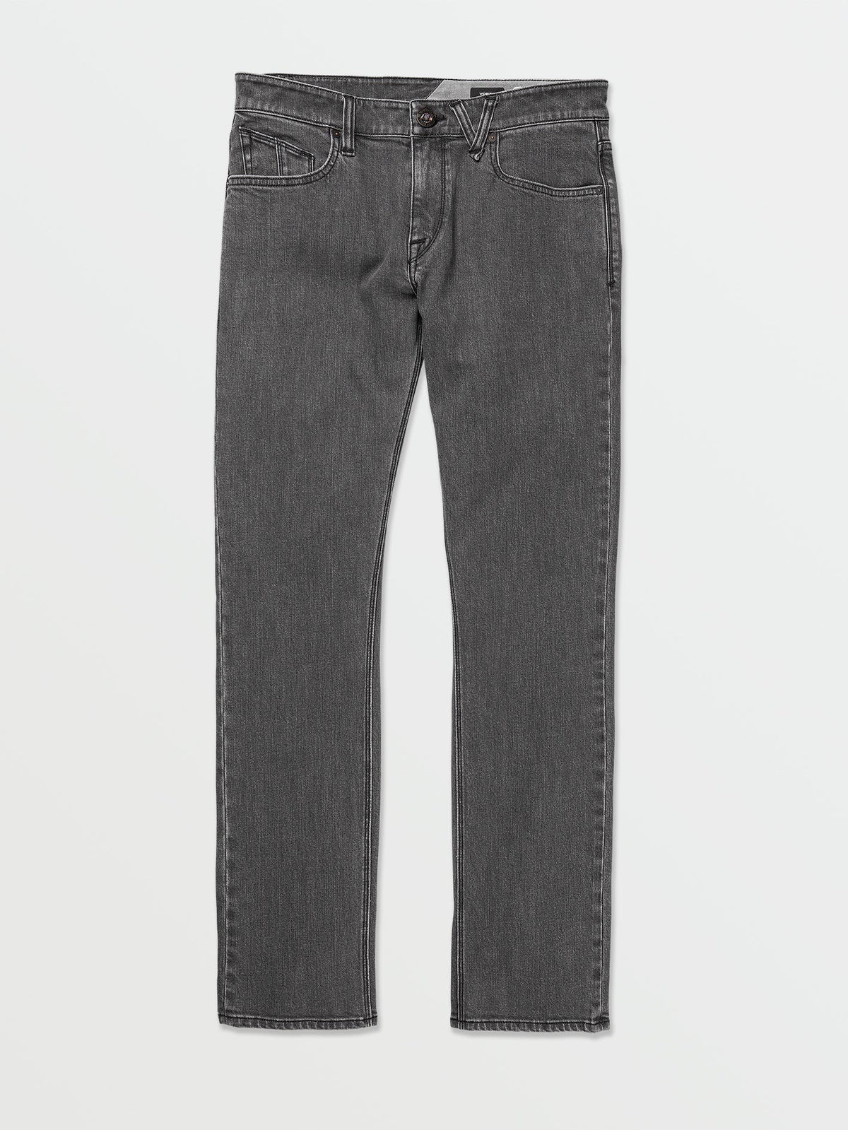 Volcom Vorta Denim Men's Pants Easy Enzyme Grey
