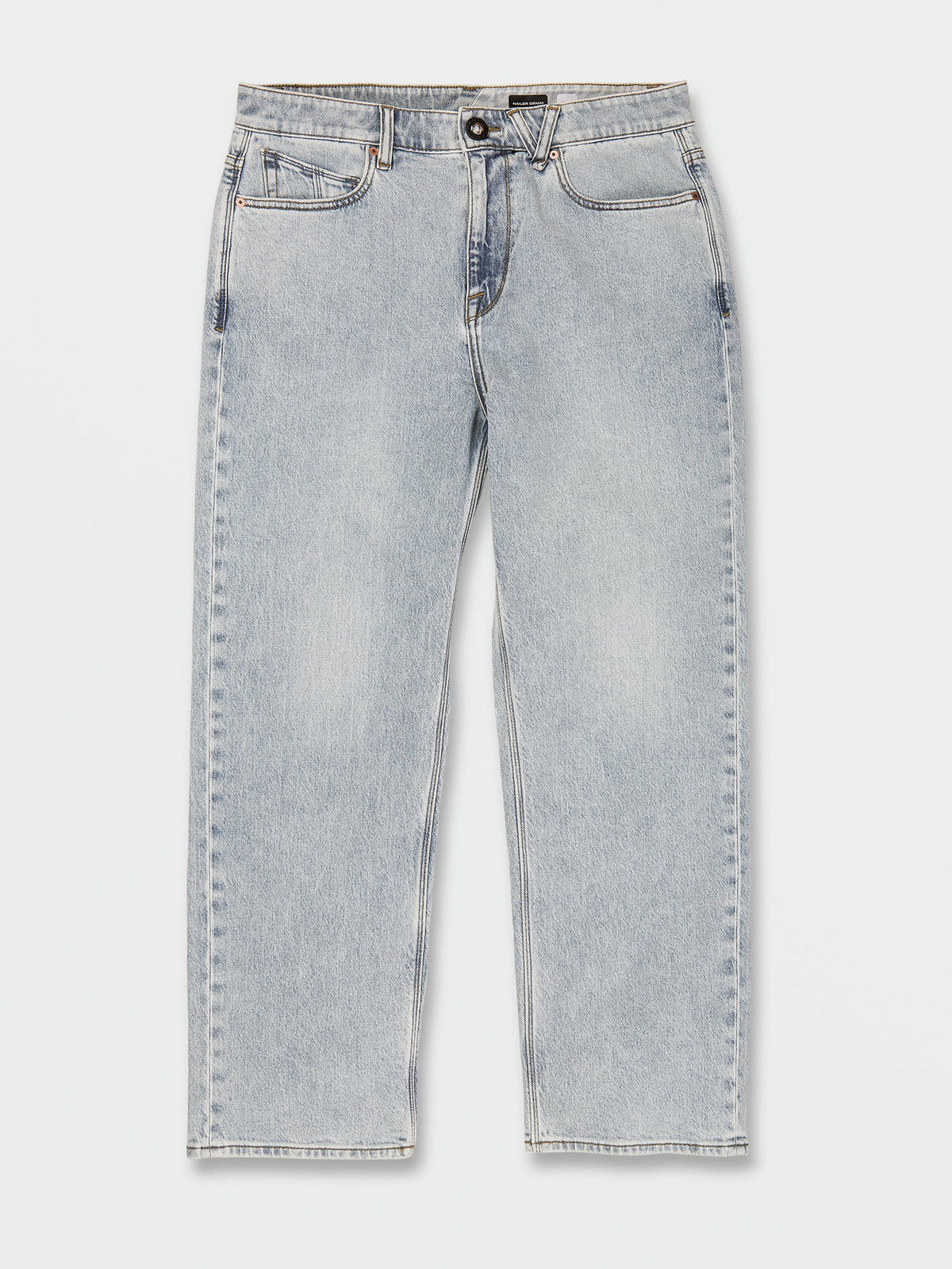 Volcom Nailer Relaxed Fit Jeans Heavy Worn Faded