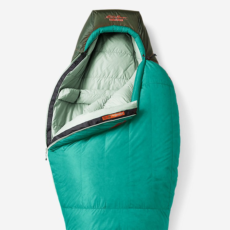 Eddie Bauer Karakoram 0-Degree Down Mummy Bag - Emerald