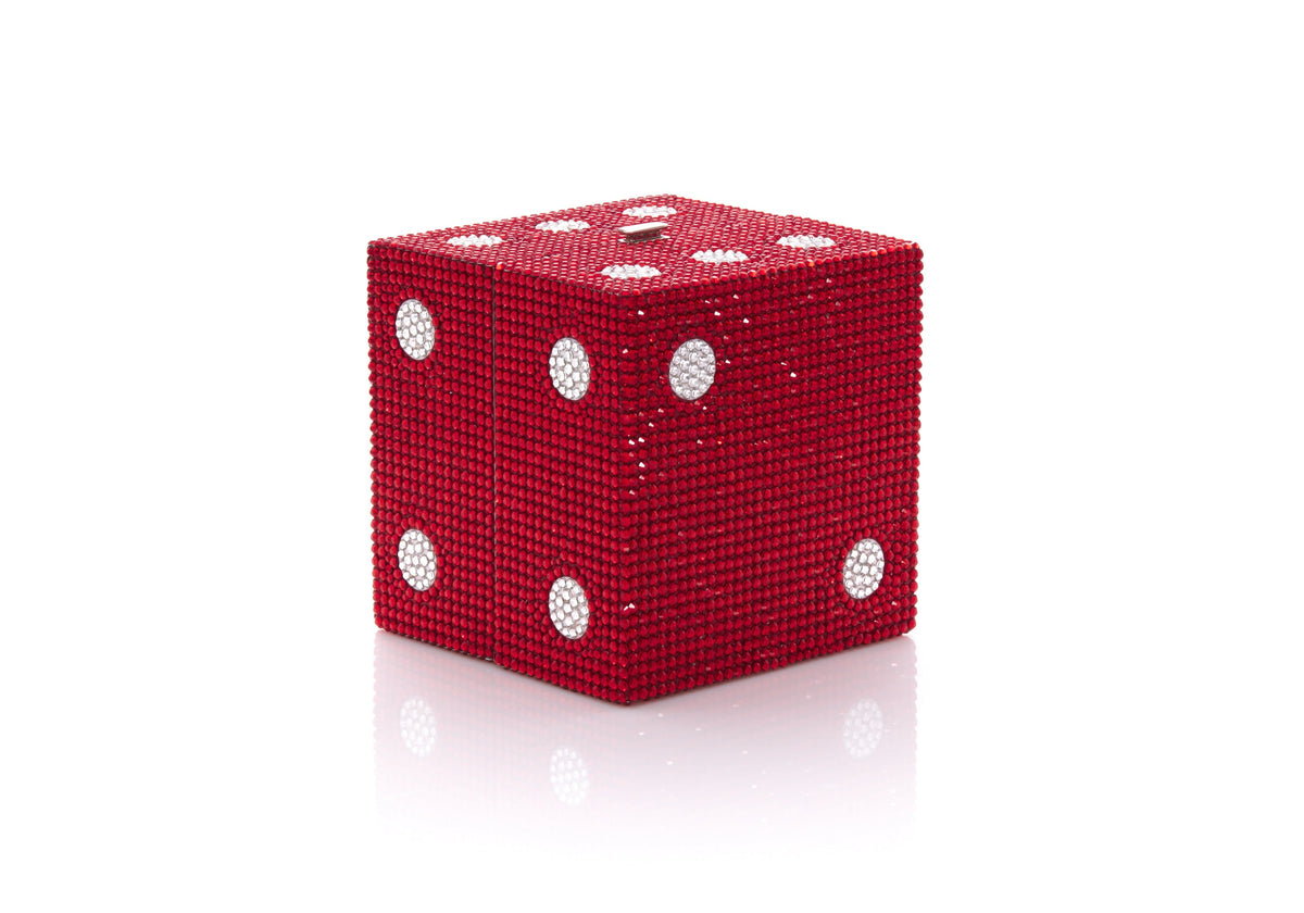 Judith Leiber Couture Judith Leiber Dice Red