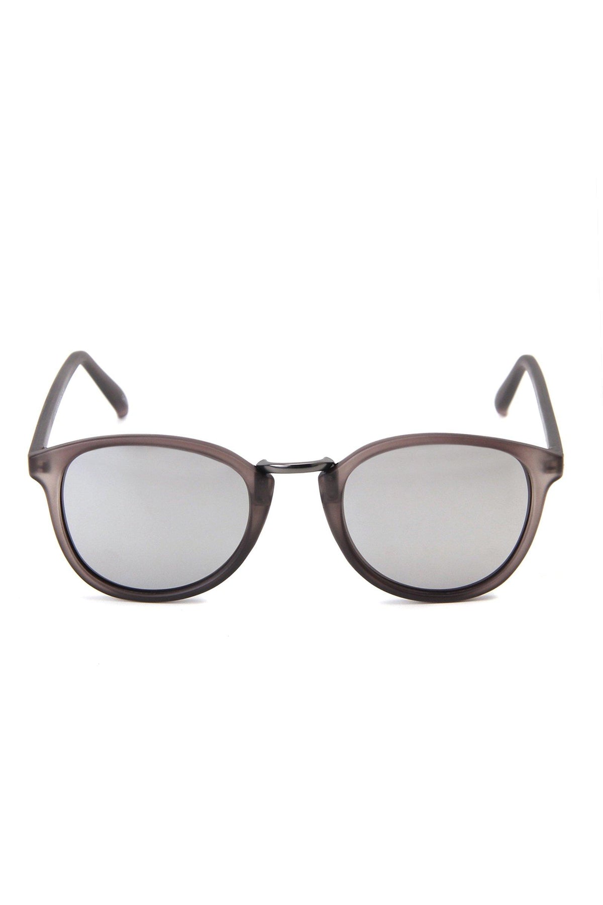 Lucky Brand Indio Wire Bridge Sunglasses Light Grey