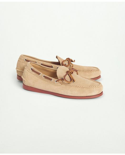 Brooks Brothers Men's Sconset Camp Moc Stone