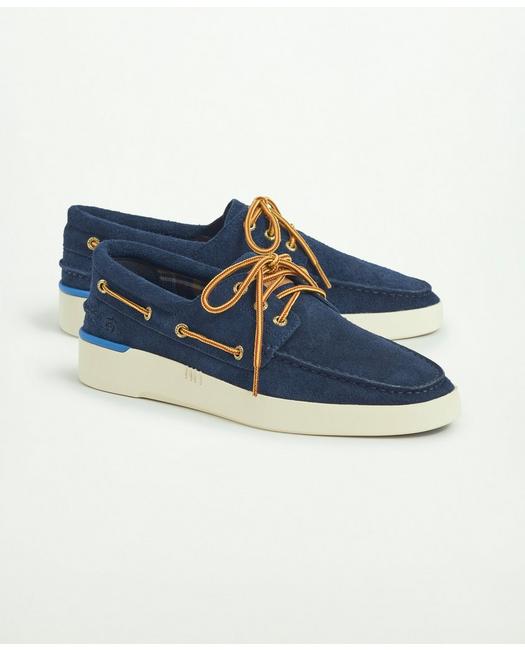 Brooks Brothers Men's Sperry x A/O Cup 3-Eye Shoes Navy